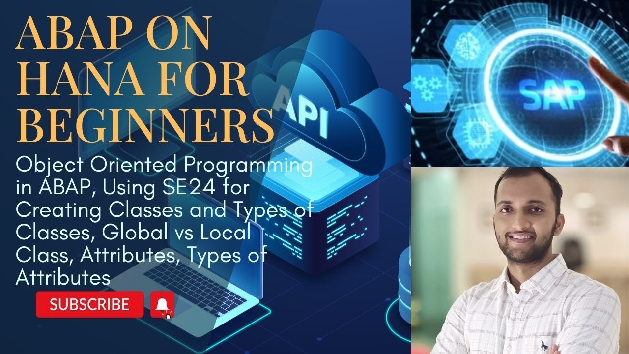 34. Master Object-Oriented Programming in ABAP: Classes, Attributes & Types 📘