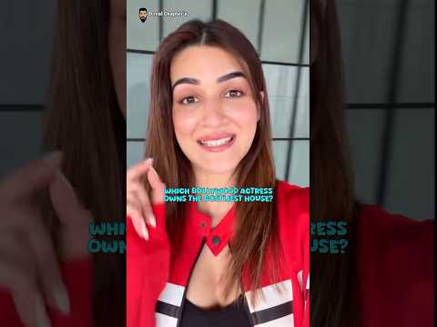 Most Expensive House Owned By Bollywood Actress #bollywood #deepikapadukone #kritisanon #rekha