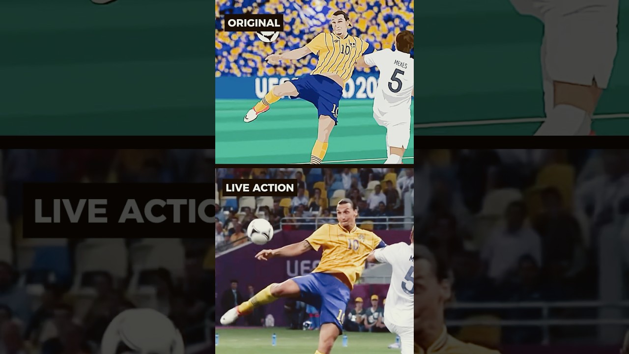 EURO 2024 Intro: Original vs Live Action ⚽