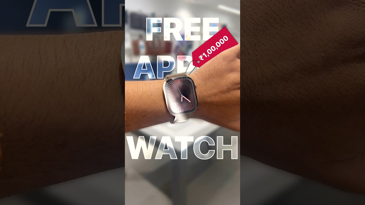 Get a FREE Apple Watch Today! Limited Time Offer ⏳