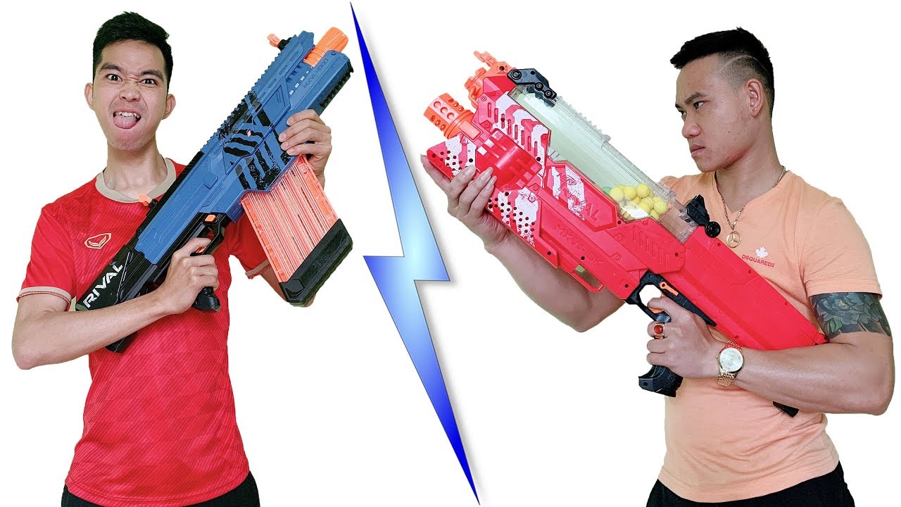 PHD | Nerf vs XShot: Battle of Blasters 🔫