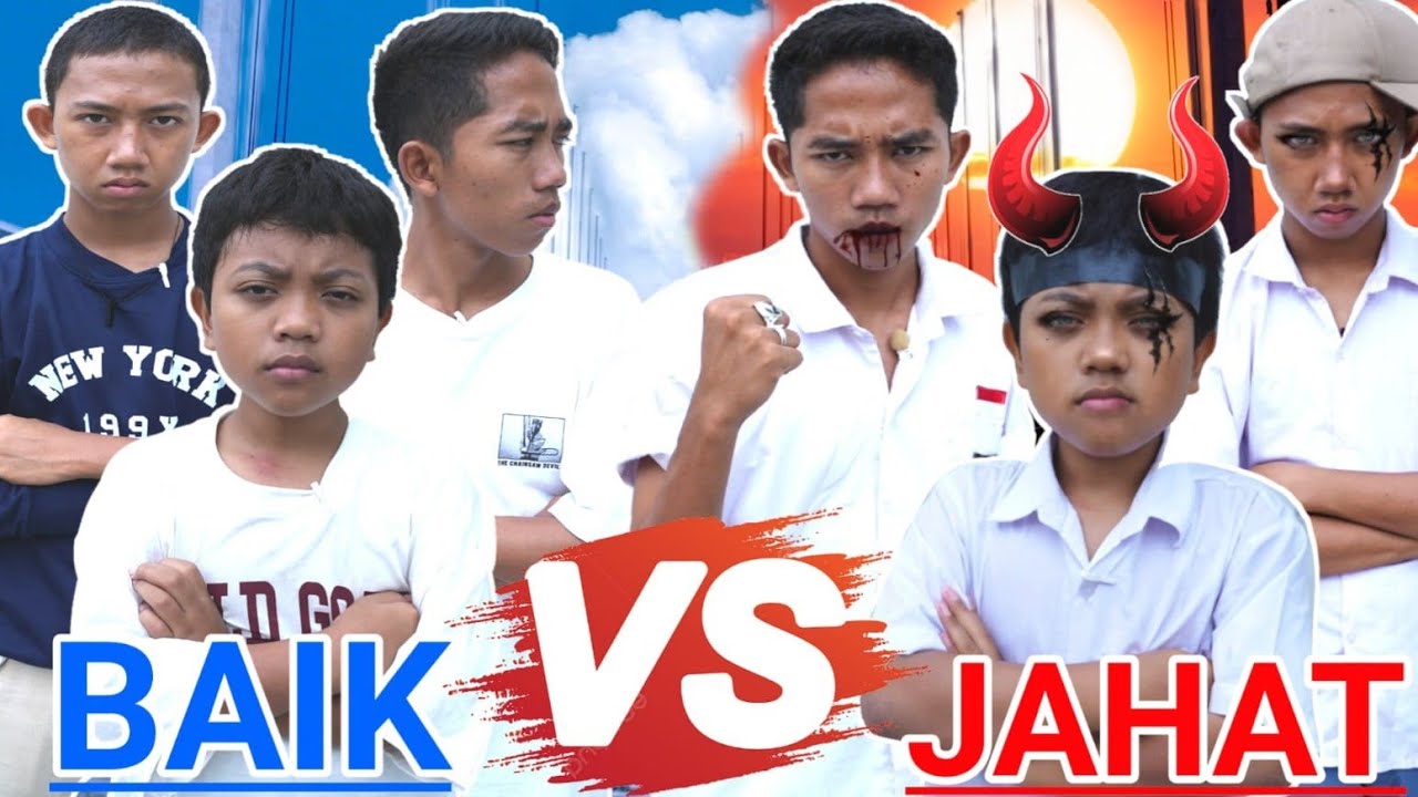 GENG BOCIL BAIK VS JAH4T! | Parodi Drama ðŸŽ
