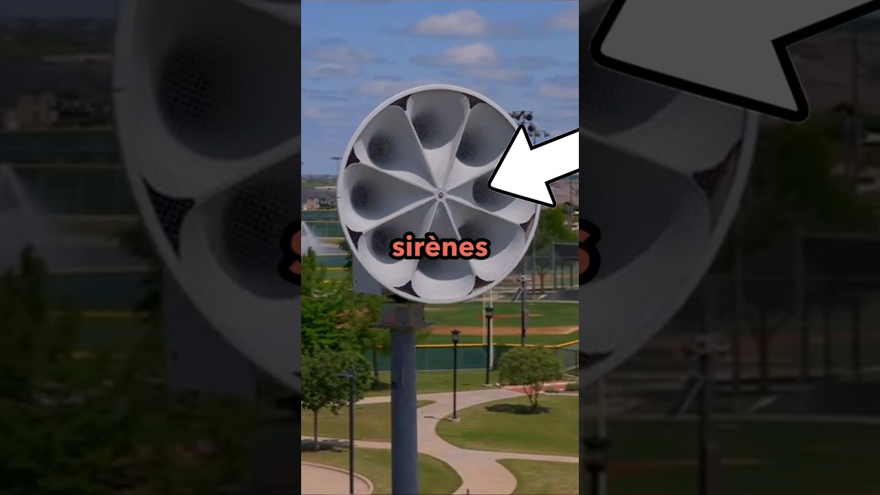 Attention : 3 sirènes qui indiquent un danger 🚨