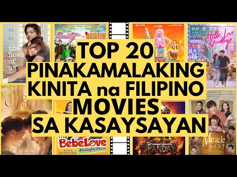 🇵🇭 TOP 20 pinakamalaking kinita na FILIPINO MOVIES sa KASAYSAYAN | Highest Grossing Filipino Movies