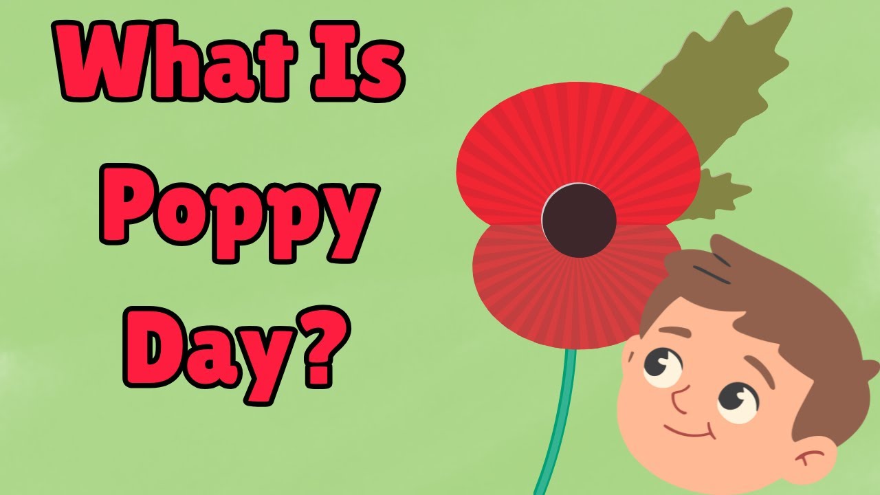 Poppy Day & Remembrance for Kids 🌺