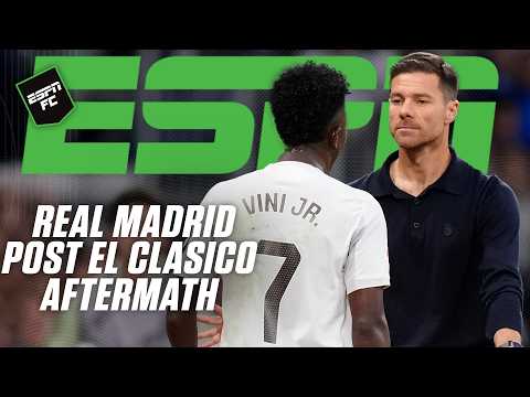 Xabi Alonso & Vini Jr.'s relationship STRAINED after El Clasico 😳 'CRUCIAL' to the group 👀 | ESPN FC