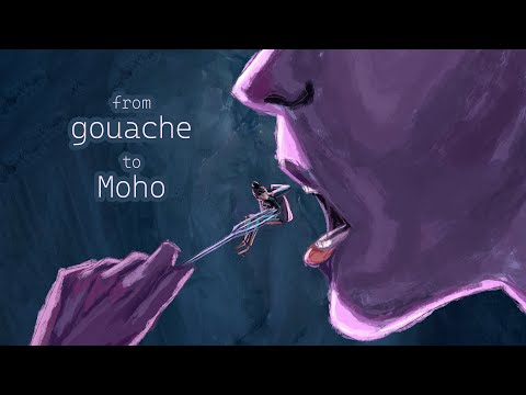 From gouache to Moho animation!