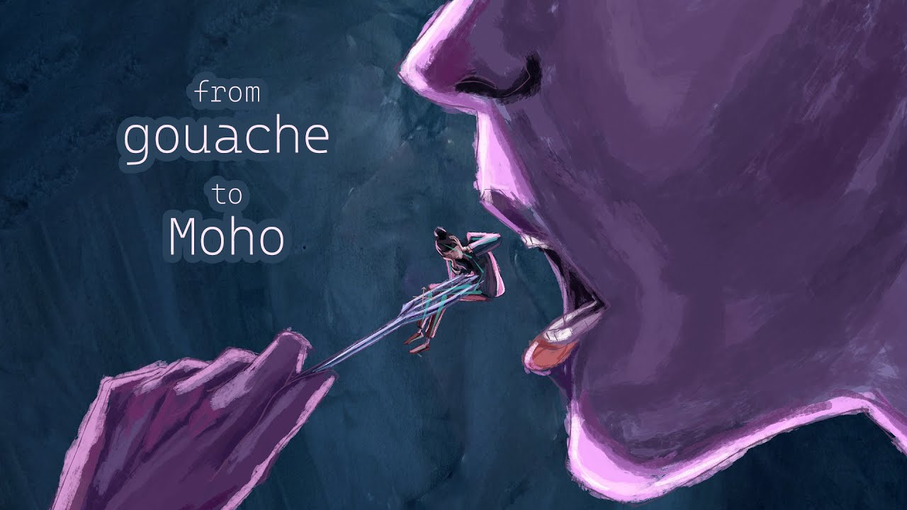 Transforming Gouache Art into Stunning Moho Animations 🎨