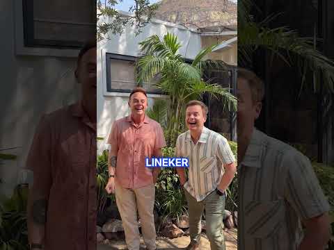 Ant and Dec congratulate Gary Lineker