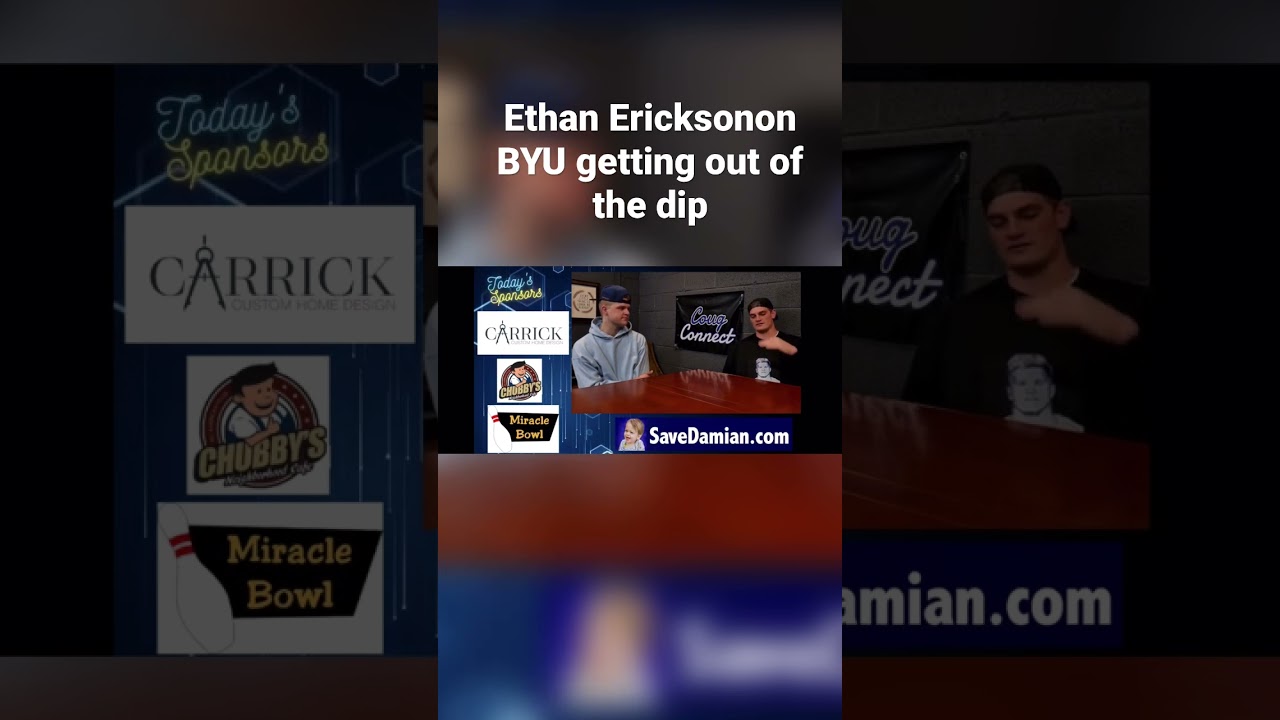 Ethan Erickson on Overcoming 'The Dip' with BYU Football