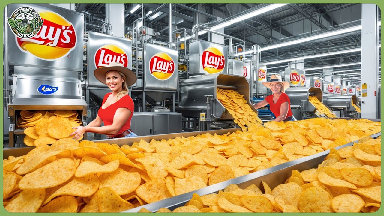 How Lay's Chips Are Made: Massive Factory Process