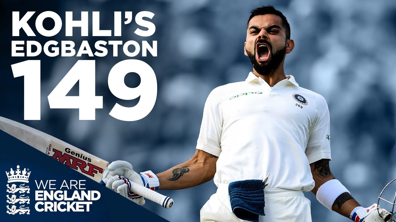 Kohli's Historic First Test Century in England at Edgbaston 🇬🇧 | 2018 Highlights