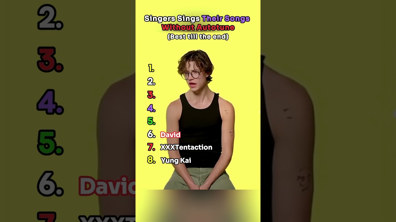 Singers Sing Their Songs Without Autotune (part 4) #viral #autotune #music #singing #WithoutAutotune