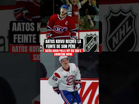 Like father, like son #SakuKoivu #Hockey #Habs