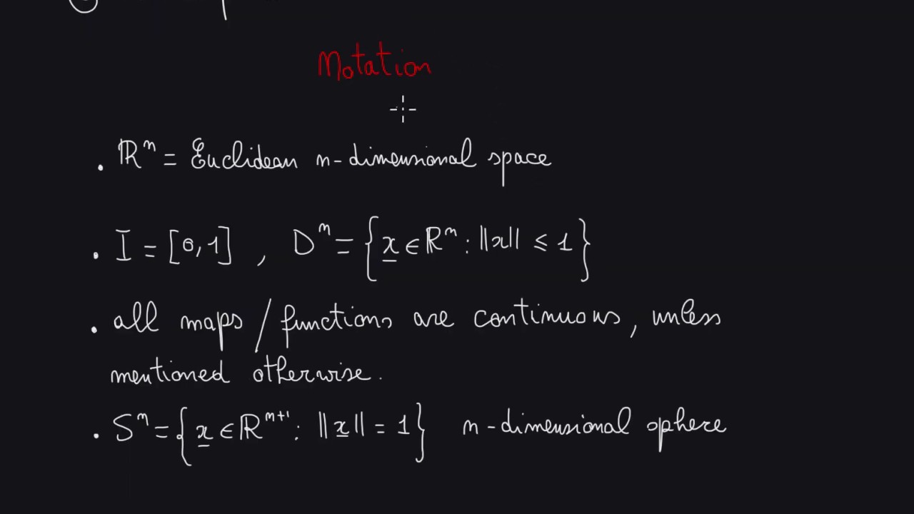 Beginner's Guide to Algebraic Topology: Prerequisites & Notation 📘