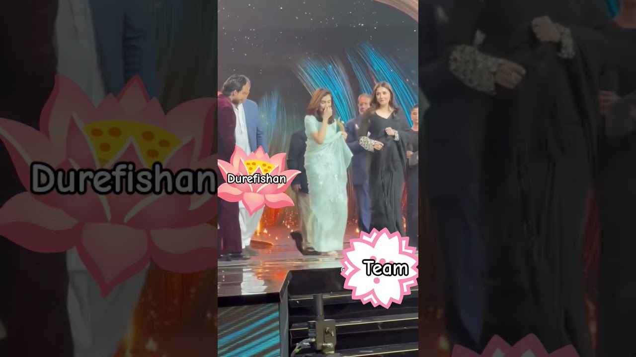 Durefishan Saleem & Bilal Abbas Win Best Couple Award! 🏆