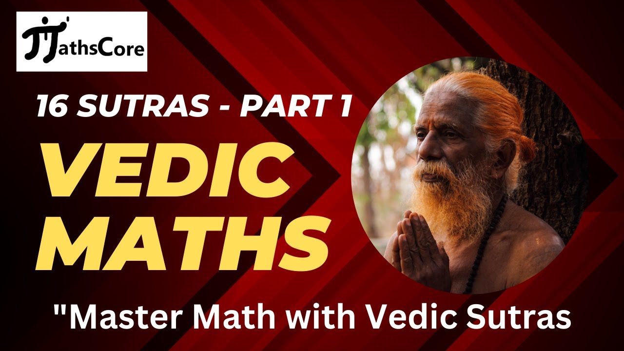 16 Master Vedic Math with 16 Sutras | Full Course Part 1 📚