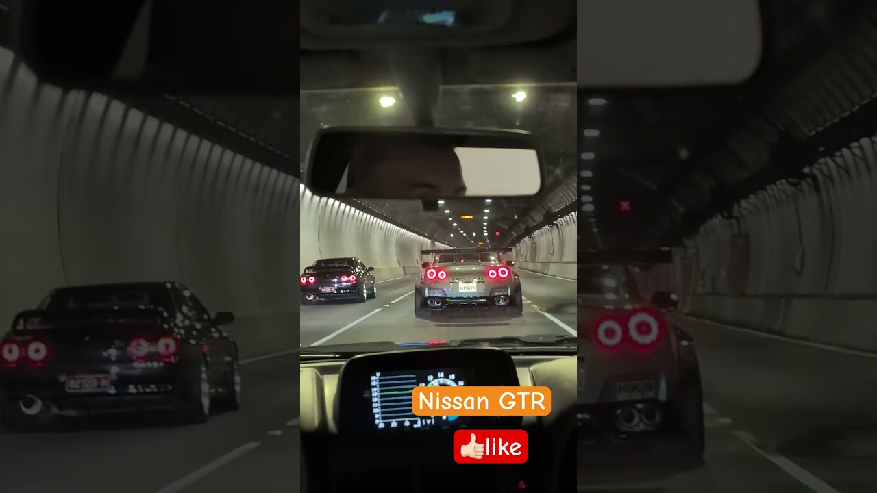 Nissan GTR R35 Exhaust Sound & Flame🔥