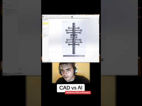 AI vs CAD    #ai #cad #solidworks2025 #solidworks #3D