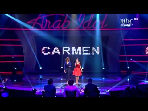 Arab Idol - Ep27 - كارمن و دنيا