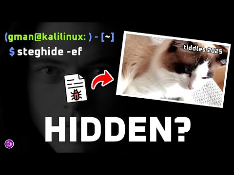 STEGHIDE Install | Hides Malware in Images! | Steganography