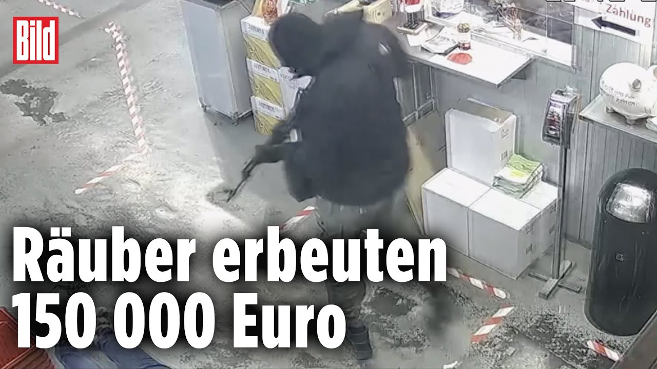 Sturmgewehr-Überfall auf Kölner Feinkostladen 🛒