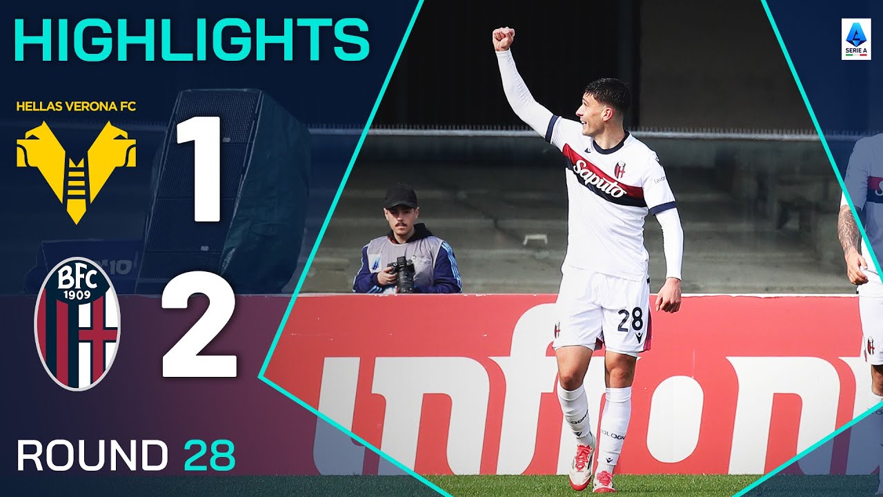 Bologna Secures Key 2-1 Victory Over Verona | Serie A 2024/25 Highlights ⚽