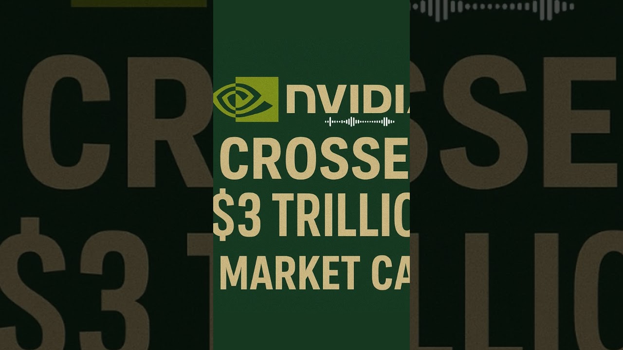 Nvidia hits $3 Trillion dollar market cap #nvidia #ai #stockmarket