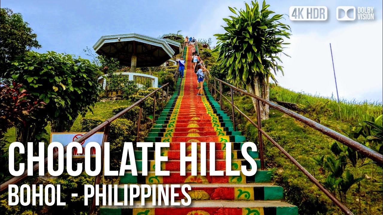 Exploring the Stunning Chocolate Hills of Bohol - Philippines [4K HDR] Walking Tour