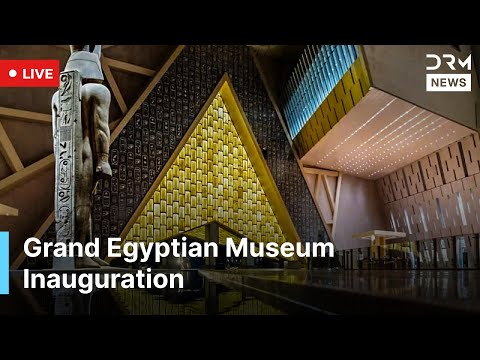 LIVE: Grand Egyptian Museum Inaugurated in Giza – President Sisi Leads Ceremony with Global Leaders