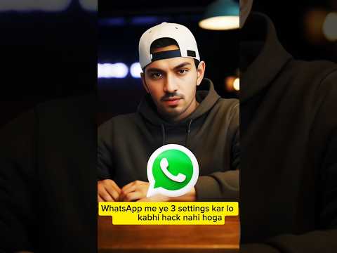 ye 3 setting karlo kabhi whatsapp hack nahi hoga #whatsapp #hack #tach #aitach #tachshorts #viral