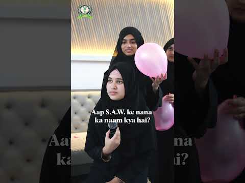 Islamic Quiz | Balloon Burst Fun (Part-3) #quiz #islamicshorts #funlearning #islamic