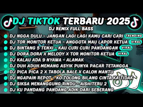 DJ TIKTOK TERBARU 2025-🎵DJ NGGA DULU - JANGAN LAGI LAGI KAMU CARI CARI🎵DJ TOR MONITOR KETUA