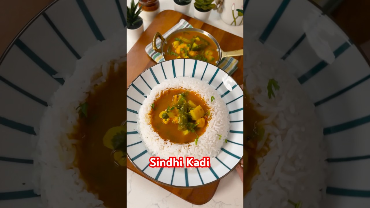 स्वादिष्ट सिंधी कड़ी रेसिपी: सब्जियों से भरपूर तीखी चटपटी डिश 🌶️