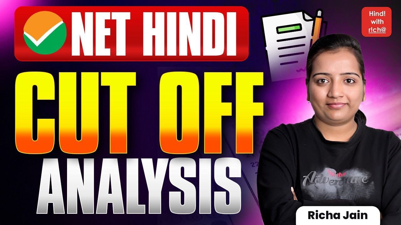NET HINDI CUT OFF 2026।EXPECTED CUT OFF।NET HINDI 2026।NET HINDI CLASSES 2026।HINDI WITH RICHA