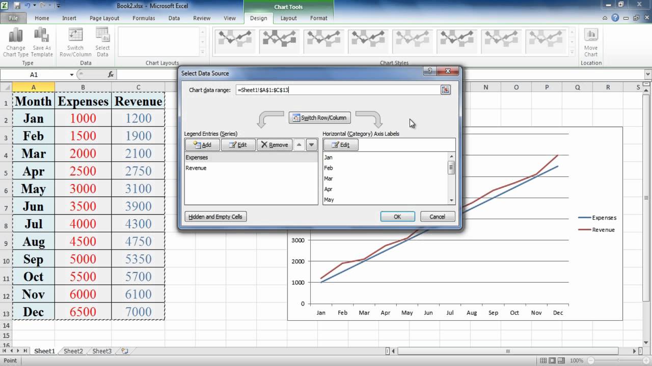 Create a Graph in Excel Easily 📊