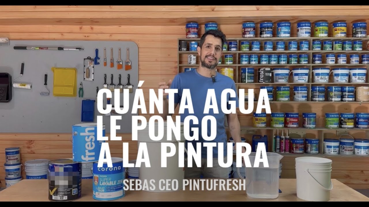 ¿Cómo diluir pintura y evitar errores? 🎨