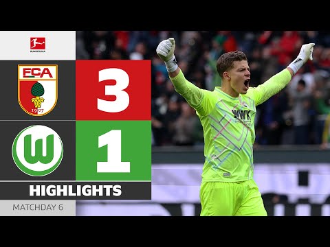 Much Needed Win At Home! | FC AUGSBURG - VFL WOLFSBURG | Highlights | Matchday 6 – Bundesliga 25/26