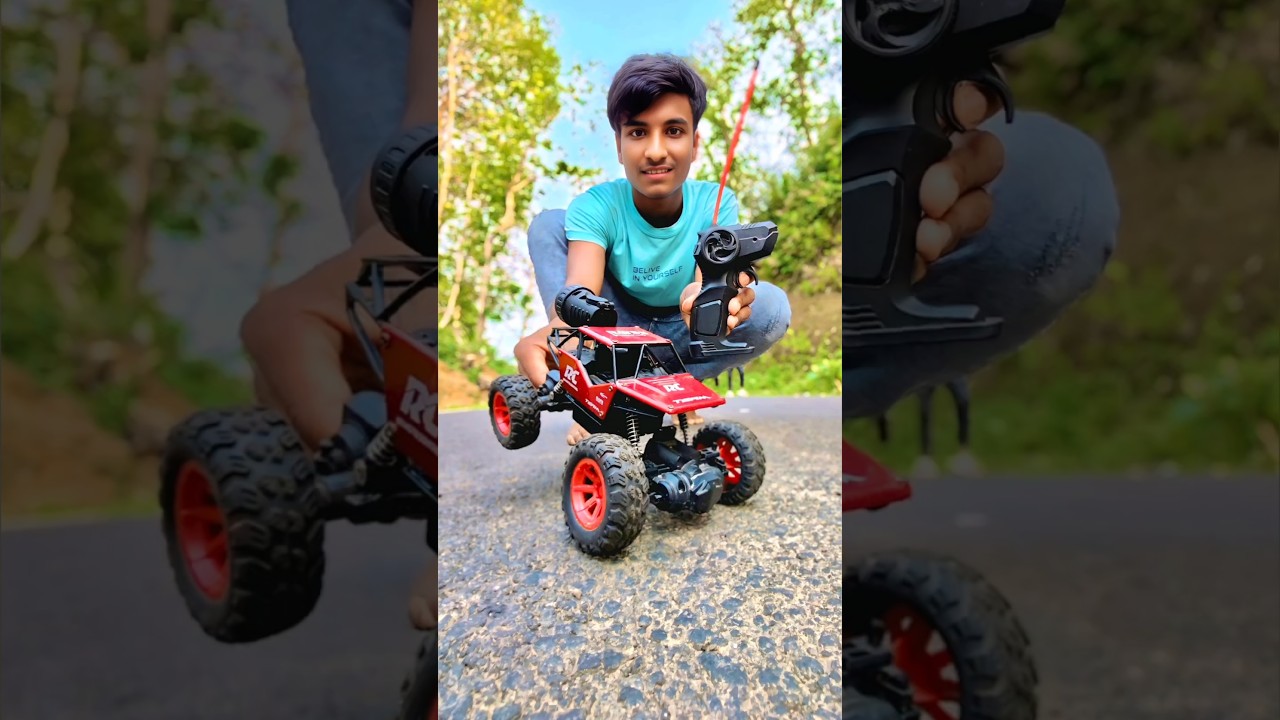 Unboxing My New Red Monster RC Truck 🚗