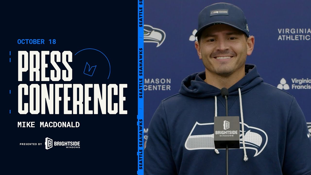 Seahawks Head Coach Mike Macdonald Reveals Key Updates Before Week 7 Showdown vs. Texans 🏈