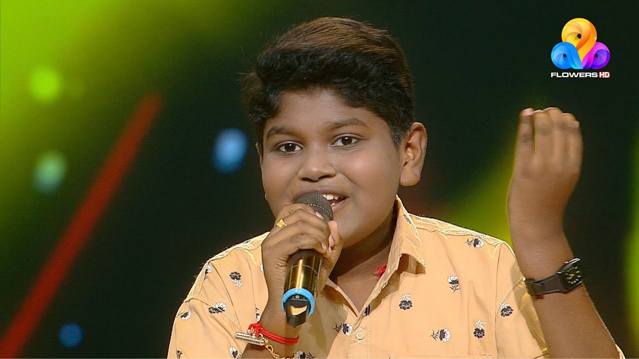Flowers Top Singer 2 | Akshith | Oru Vallam Ponnum Poovum