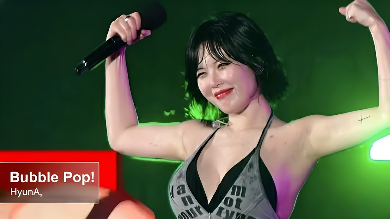 HyunA's 'Bubble Pop!' Waterbomb Event in Macao 2025 🎉