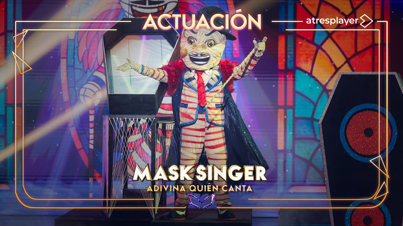 Momia canta 'Rock DJ' en Mask Singer 🎤