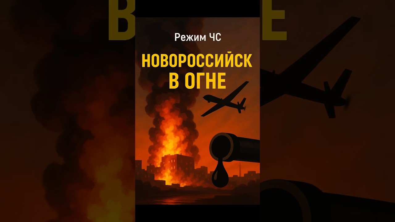 Новороссийск под дроновой атакой 🚨