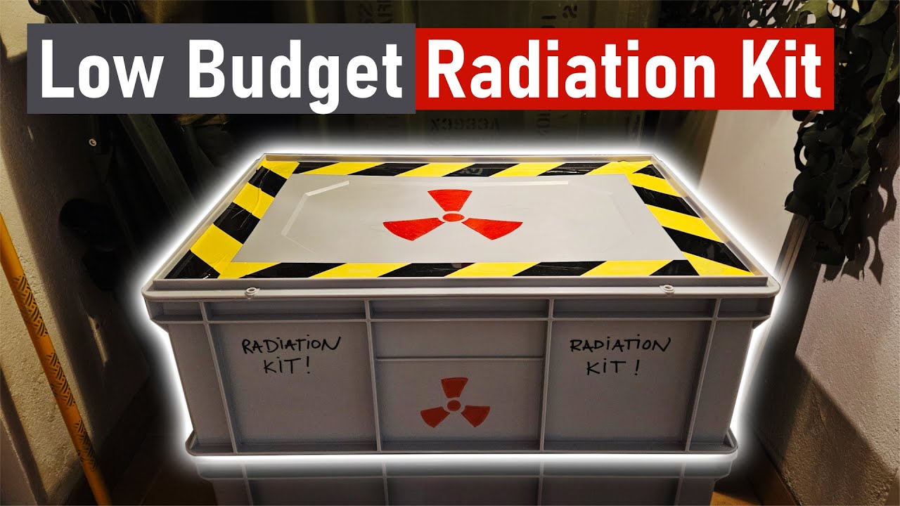 Affordable Radiation Emergency Kit: Be Ready for Nuclear Accidents or Attacks โ ๏ธ