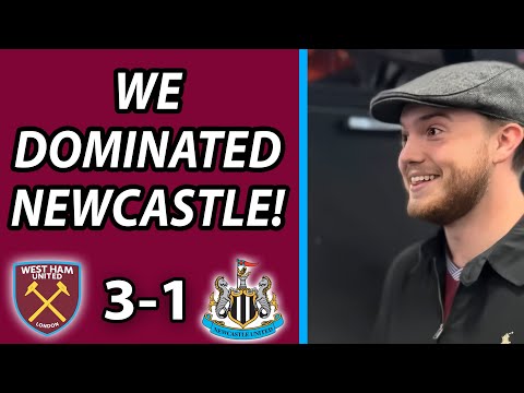"We Played Them Off The Park!" West Ham 3-1 Newcastle