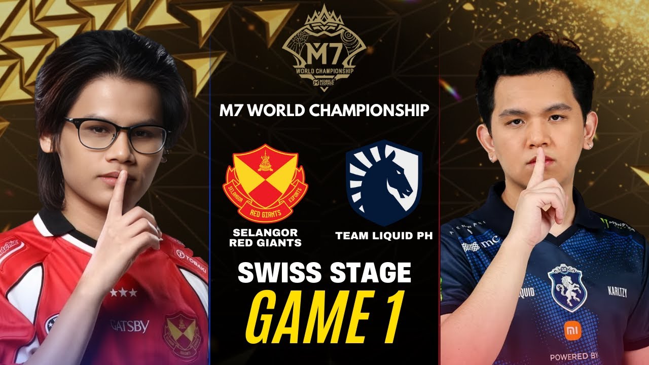 SELANGOR Red Giants vs Team Liquid PH - Game 1 M7 Swiss Stage