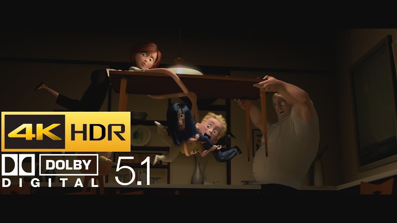 The Incredibles Family Dinner in 4K HDR 🎬