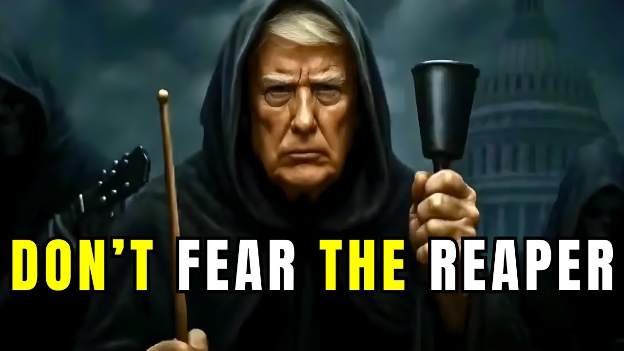 Trump Features in Grim Reaper AI Music Video 🎶