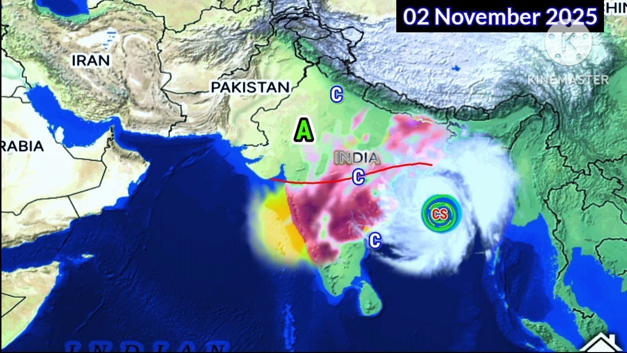 19 Weather Forecast and System Map for South Asia and North Indian Ocean (19 October - 12 November 2025)